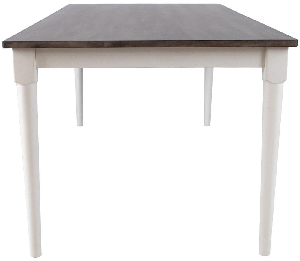 Kitchen Table Janelle | size: Length: 91cm, Width: 183cm, Height: 75cm | color: Brown | image: 3 | variant: 1016765