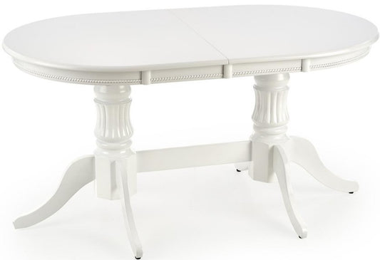 Kitchen Table Joseph | size: Length: 90cm, Width: 190cm, Height: 77cm | color: White | image: 1 | variant: 1011266