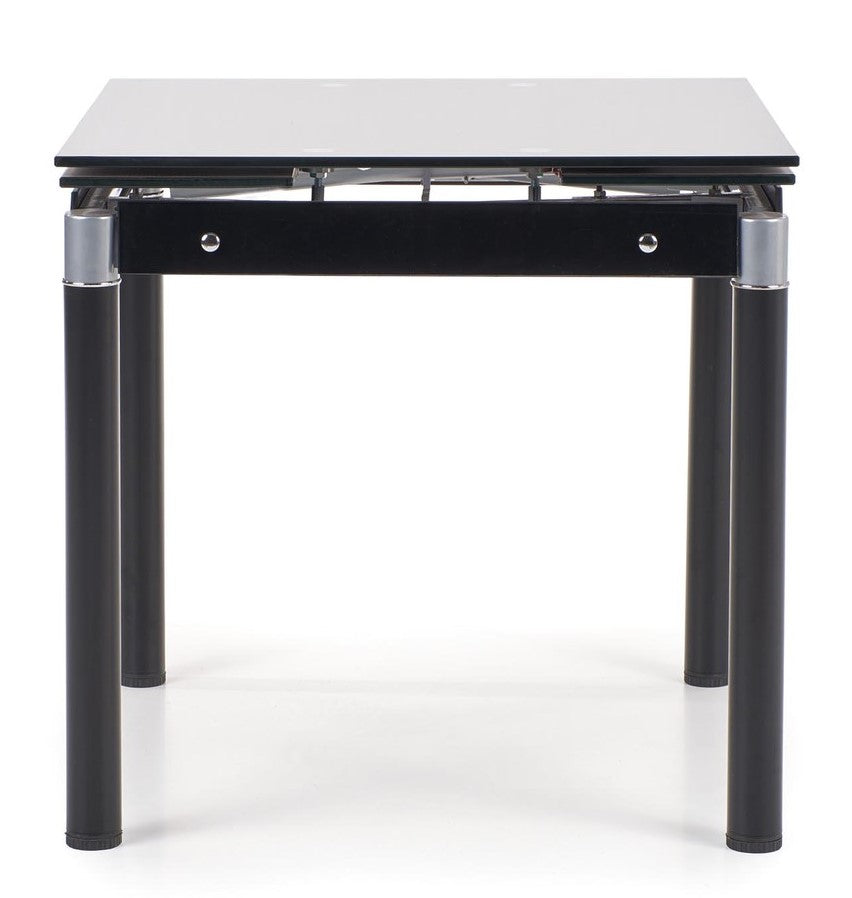 Kitchen Table Kent | size: Length: 80cm, Width: 130cm, Height: 76cm | color: Black | image: 4 | variant: 1006431