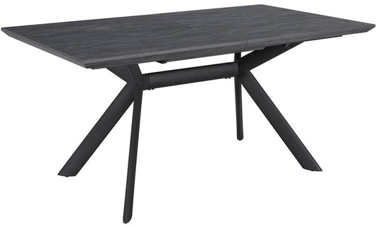 Kitchen Table Kristiansand | size: Length: 90cm, Width: 220cm, Height: 76cm | color: Black | image: 1 | variant: 1006013