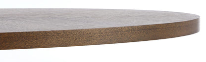 Kitchen Table Locarno | size: Length: 90cm, Width: 170cm, Height: 75cm | color: Black/Walnut | image: 8 | variant: 1012577