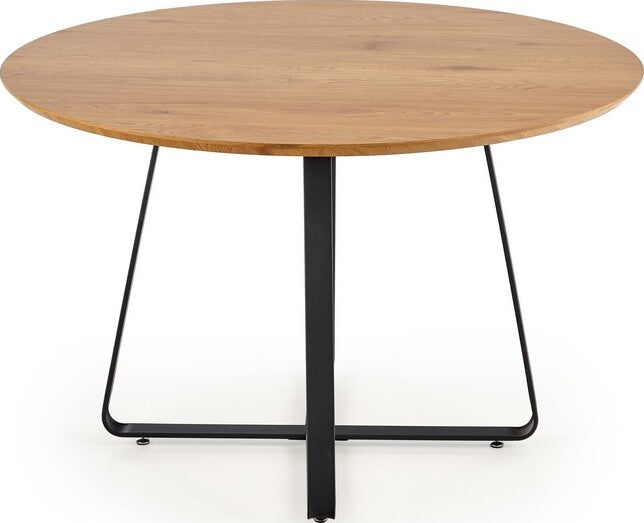 Kitchen Table Looper 2 | size: Length: 120cm, Width: 120cm, Height: 78cm, Diameter: 120cm | color: Oak | image: 2 | variant: 1011215