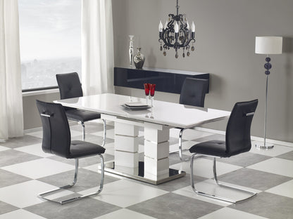 Kitchen Table Lord | size: Length: 90cm, Width: 200cm, Height: 75cm | color: White | image: 4 | variant: 1006450