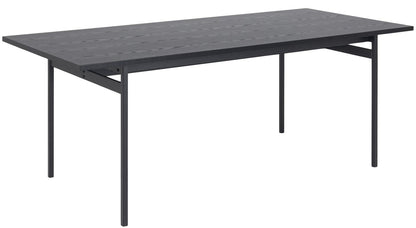 Kitchen Table Loughborough | size: Length: 90cm, Width: 200cm, Height: 74cm | color: Black | image: 1 | variant: 1005670