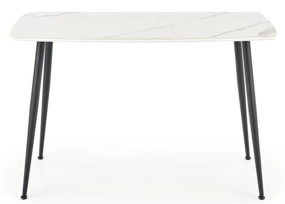 Kitchen Table Marco | size: Length: 70cm, Width: 120cm, Height: 65cm | color: White | image: 2 | variant: 1012001