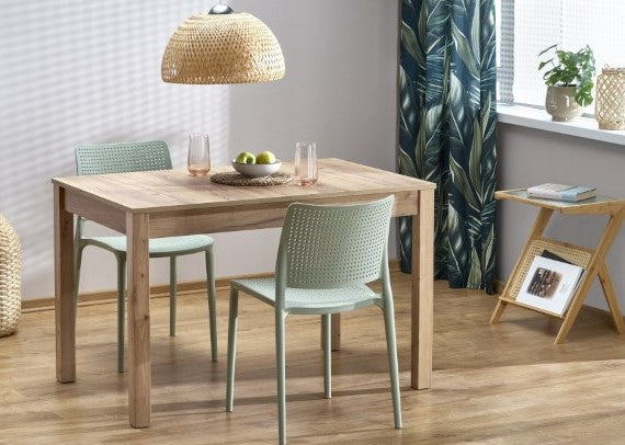 Kitchen Table Maurycy | size: Length: 75cm, Width: 158cm, Height: 76cm | color: Artisan/Oak | image: 1 | variant: 1006387