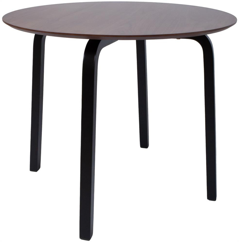 Kitchen Table Mia | size: Length: 90cm, Width: 90cm, Height: 75cm, Diameter: 90cm | color: Brown | image: 2 | variant: 1016767