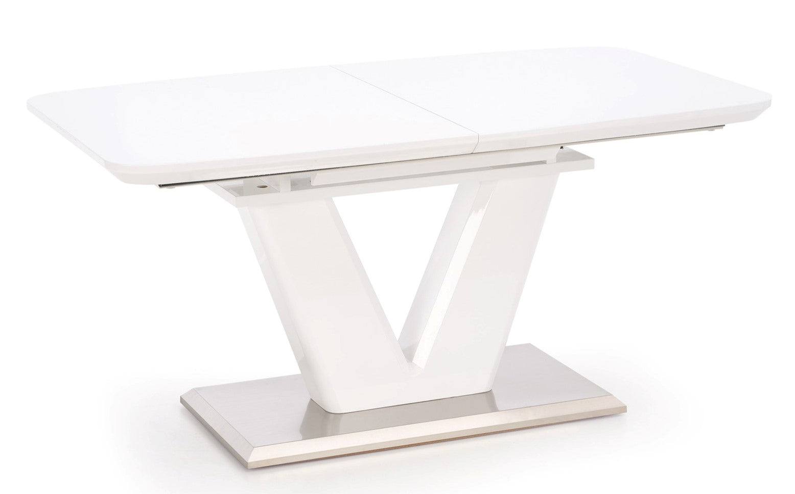 Kitchen Table Mistral | size: Length: 90cm, Width: 220cm, Height: 77cm | color: White | image: 1 | variant: 1011300