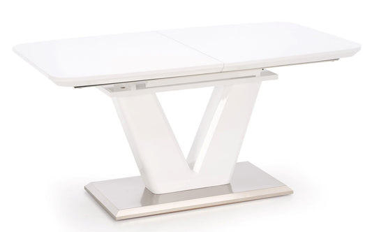 Kitchen Table Mistral | size: Length: 90cm, Width: 220cm, Height: 77cm | color: White | image: 1 | variant: 1011300