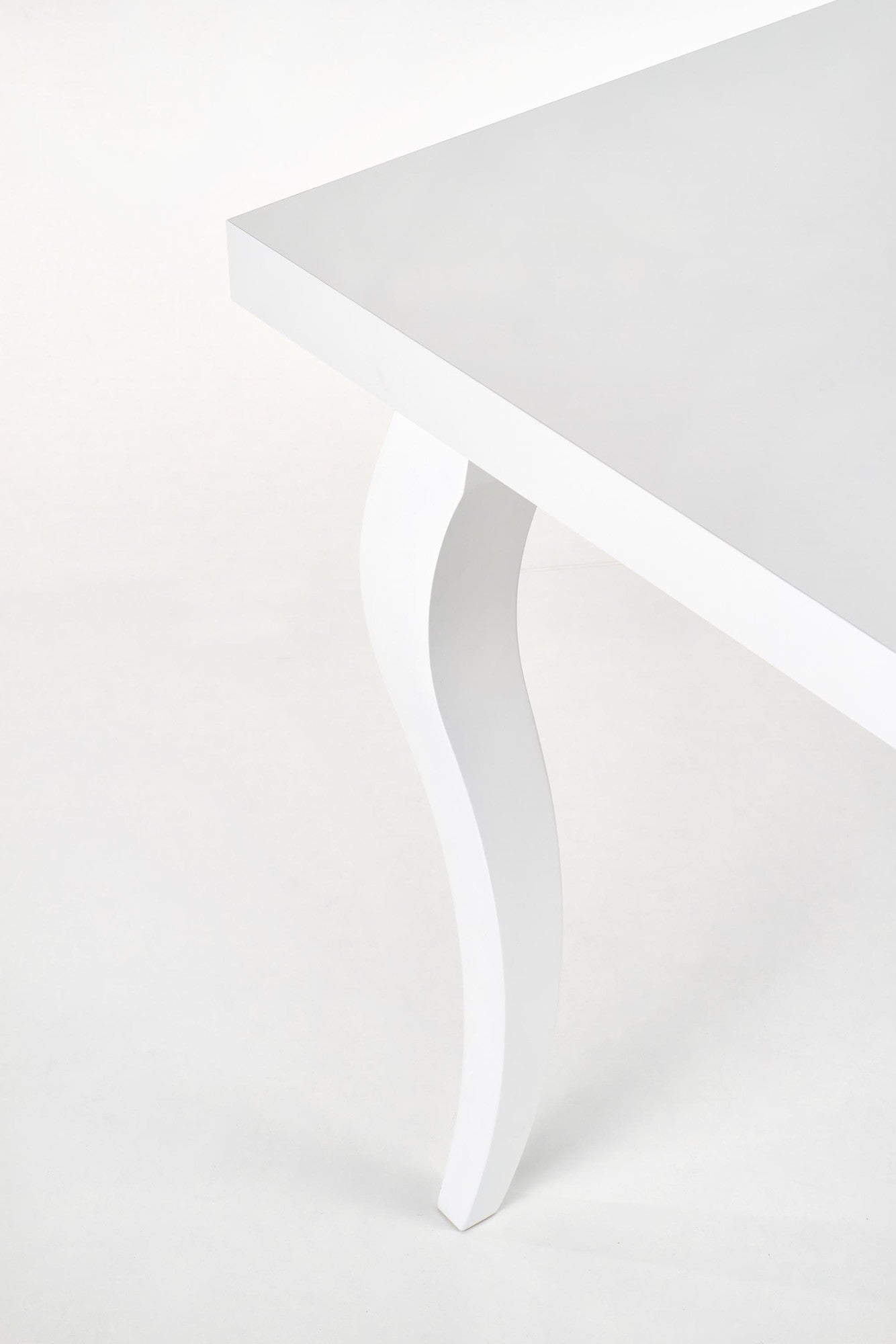 Kitchen Table Mozart | size: Length: 80cm, Width: 180cm, Height: 75cm | color: White | image: 8 | variant: 1011267