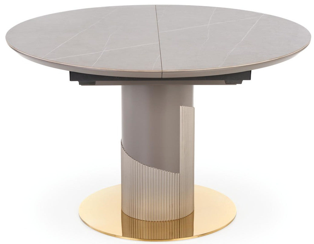 Kitchen Table Muscat | size: Length: 120cm, Width: 160cm, Height: 76cm | color: Gray | image: 2 | variant: 1016882