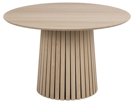 Kitchen Table Palermo | size: Length: 120cm, Width: 120cm, Height: 75cm, Diameter: 120cm | color: Beige | image: 1 | variant: 1001529