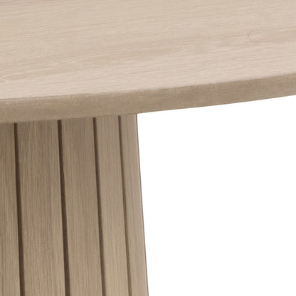 Kitchen Table Palermo | size: Length: 120cm, Width: 120cm, Height: 75cm, Diameter: 120cm | color: Beige | image: 2 | variant: 1001529