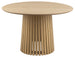 Kitchen Table Palermo | size: Length: 120cm, Width: 120cm, Height: 75cm, Diameter: 120cm | color: Oak | image: 1 | variant: 1001530