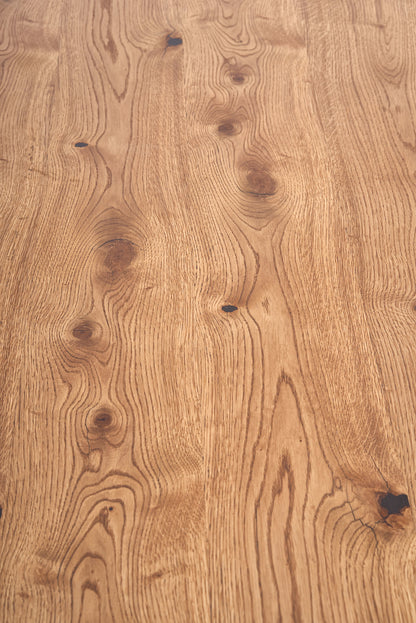 Kitchen Table Perez | size: Length: 90cm, Width: 250cm, Height: 76cm | color: Black/Oak | image: 8 | variant: 1011303