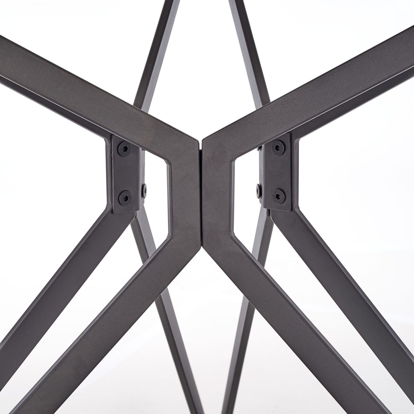 Kitchen Table Pixel | size: Length: 120cm, Width: 120cm, Height: 76cm, Diameter: 120cm | color: White/Black | image: 3 | variant: 1011247