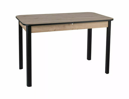 Kitchen Table Preston | size: Length: 68cm, Width: 160cm, Height: 75cm | color: Brown | image: 1 | variant: 1004307