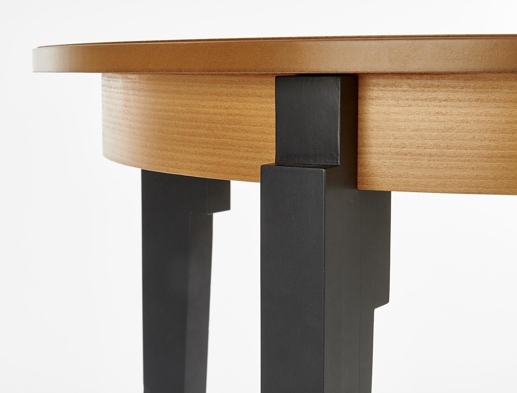 Kitchen Table Rennes | size: Length: 100cm, Width: 200cm, Height: 77cm, Diameter: 100cm | color: Oak/Grey | image: 8 | variant: 1003174