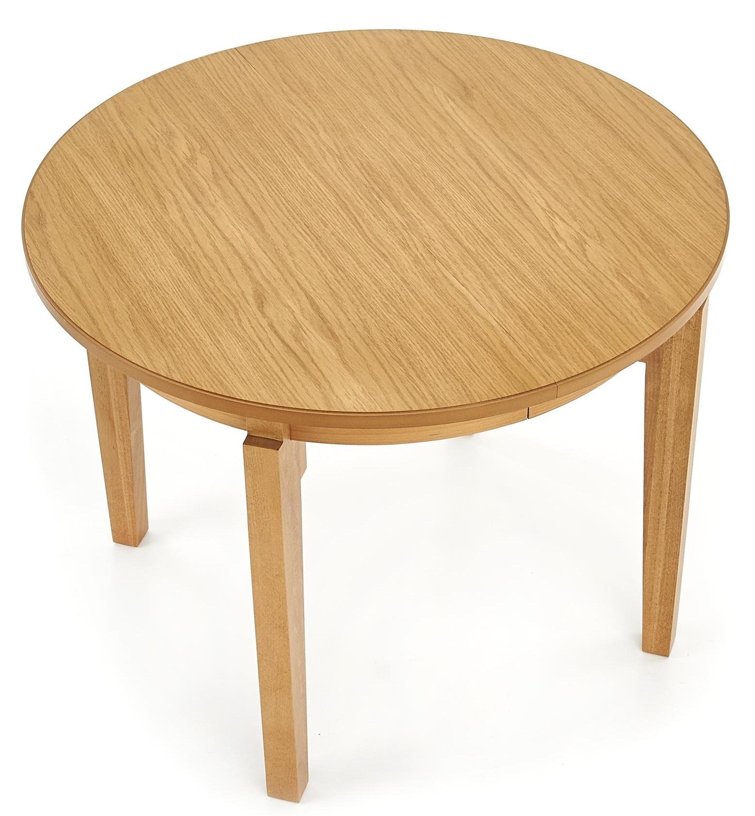 Kitchen Table Rennes | size: Length: 100cm, Width: 200cm, Height: 77cm, Diameter: 100cm | color: Oak | image: 3 | variant: 1003173
