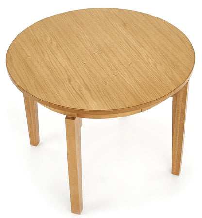 Kitchen Table Rennes | size: Length: 100cm, Width: 200cm, Height: 77cm, Diameter: 100cm | color: Oak | image: 3 | variant: 1003173