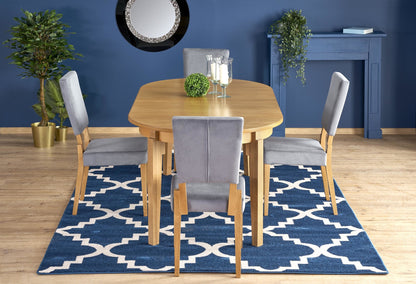 Kitchen Table Rennes | size: Length: 100cm, Width: 200cm, Height: 77cm, Diameter: 100cm | color: Oak | image: 7 | variant: 1003173
