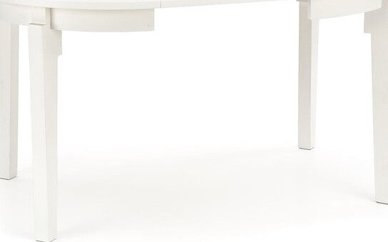 Kitchen Table Rennes | size: Length: 100cm, Width: 200cm, Height: 77cm, Diameter: 100cm | color: White | image: 2 | variant: 1003172