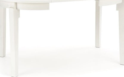 Kitchen Table Rennes | size: Length: 100cm, Width: 200cm, Height: 77cm, Diameter: 100cm | color: White | image: 2 | variant: 1003172