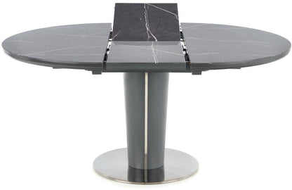 Kitchen Table Ricardo | size: Length: 120cm, Width: 160cm, Height: 76cm, Diameter: 120cm | color: Black | image: 5 | variant: 1012811