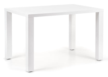 Kitchen Table Ronald | size: Length: 80cm, Width: 120cm, Height: 75cm | color: White | image: 1 | variant: 1011221