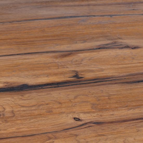 Kitchen Table Rotterdam | size: Length: 100cm, Width: 220cm, Height: 75cm | color: Black/Oak | image: 2 | variant: 1011316