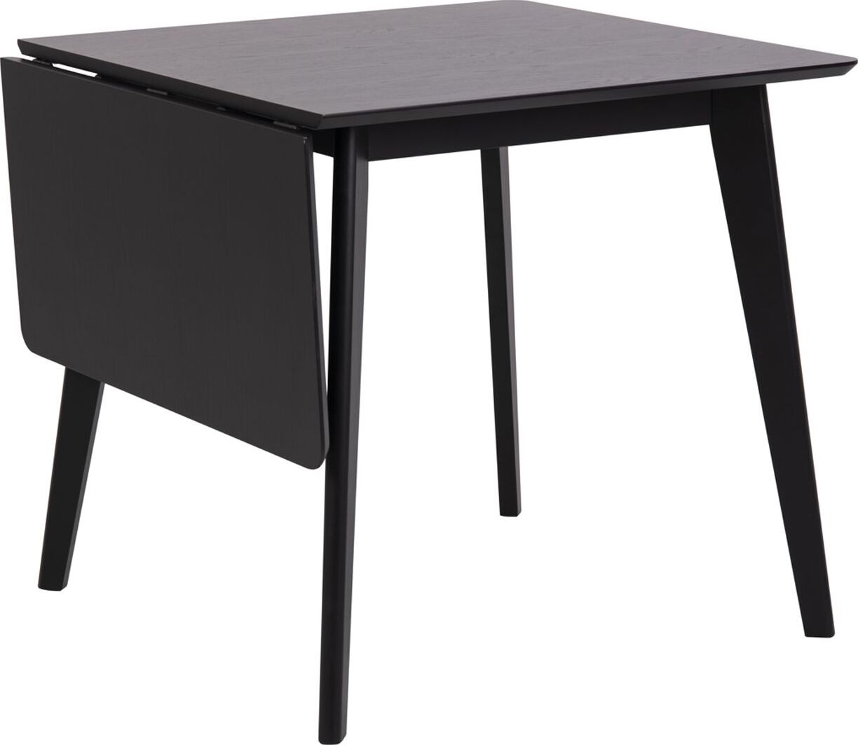 Kitchen Table Roxby 2 | size: Length: 80cm, Width: 120cm, Height: 76cm | color: Black | image: 1 | variant: 1006502