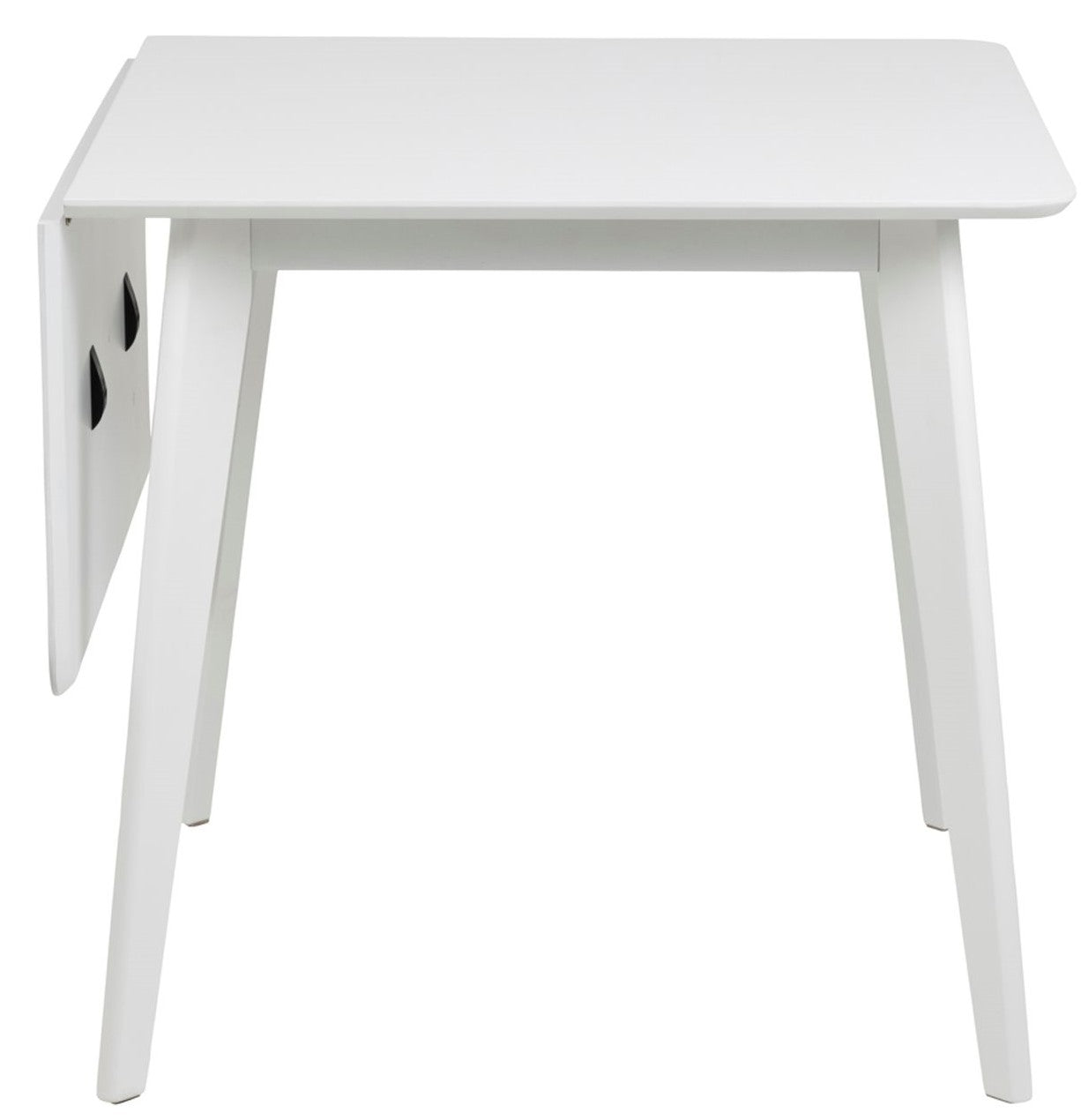Kitchen Table Roxby 2 | size: Length: 80cm, Width: 120cm, Height: 76cm | color: White | image: 1 | variant: 1006501