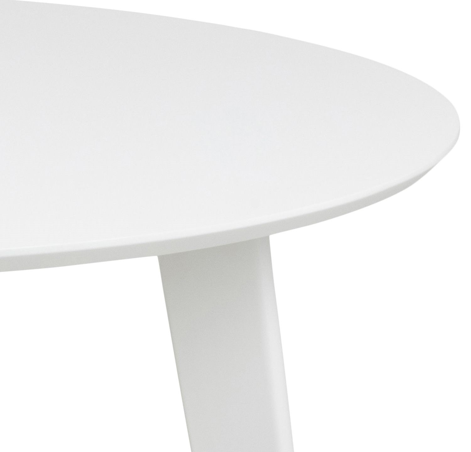 Kitchen Table Roxby | size: Length: 105cm, Width: 105cm, Height: 76cm, Diameter: 105cm | color: White | image: 3 | variant: 1006496
