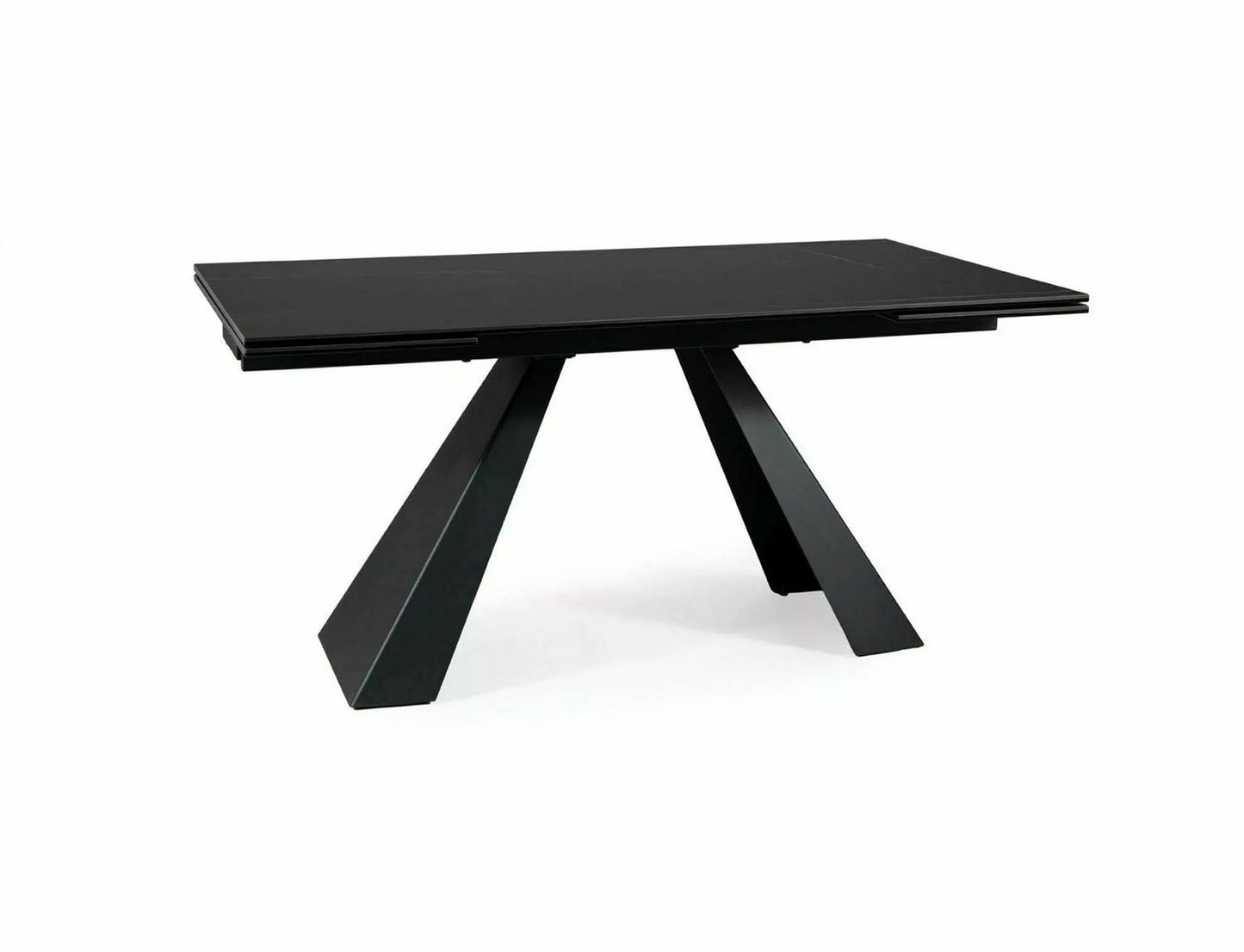Kitchen Table Salvadore 1 | size: Length: 90cm, Width: 240cm, Height: 77cm | color: Black | image: 1 | variant: 1006647