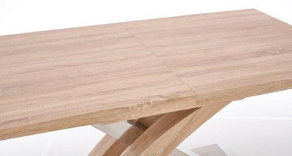 Kitchen Table Sandor | size: Length: 90cm, Width: 220cm, Height: 77cm | color: Oak | image: 5 | variant: 1006468
