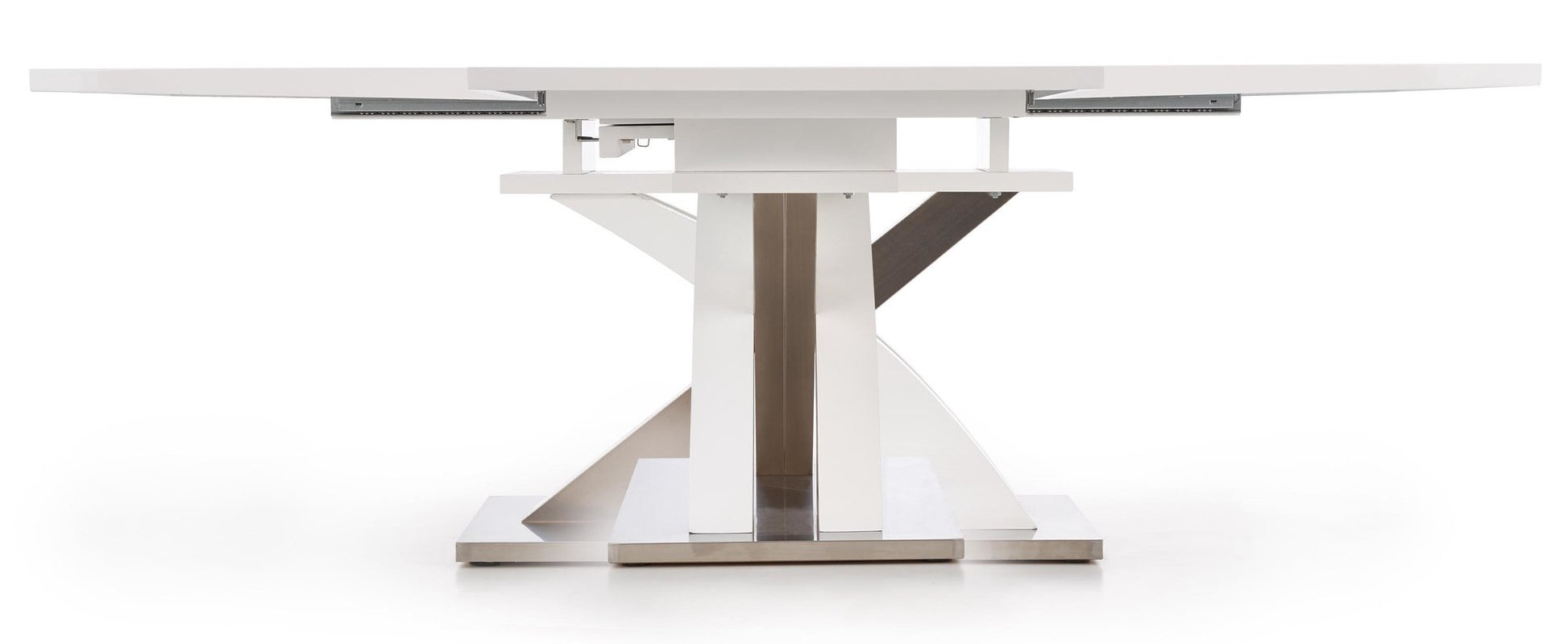 Kitchen Table Sandor | size: Length: 90cm, Width: 220cm, Height: 77cm | color: White | image: 5 | variant: 1006469
