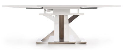 Kitchen Table Sandor | size: Length: 90cm, Width: 220cm, Height: 77cm | color: White | image: 5 | variant: 1006469
