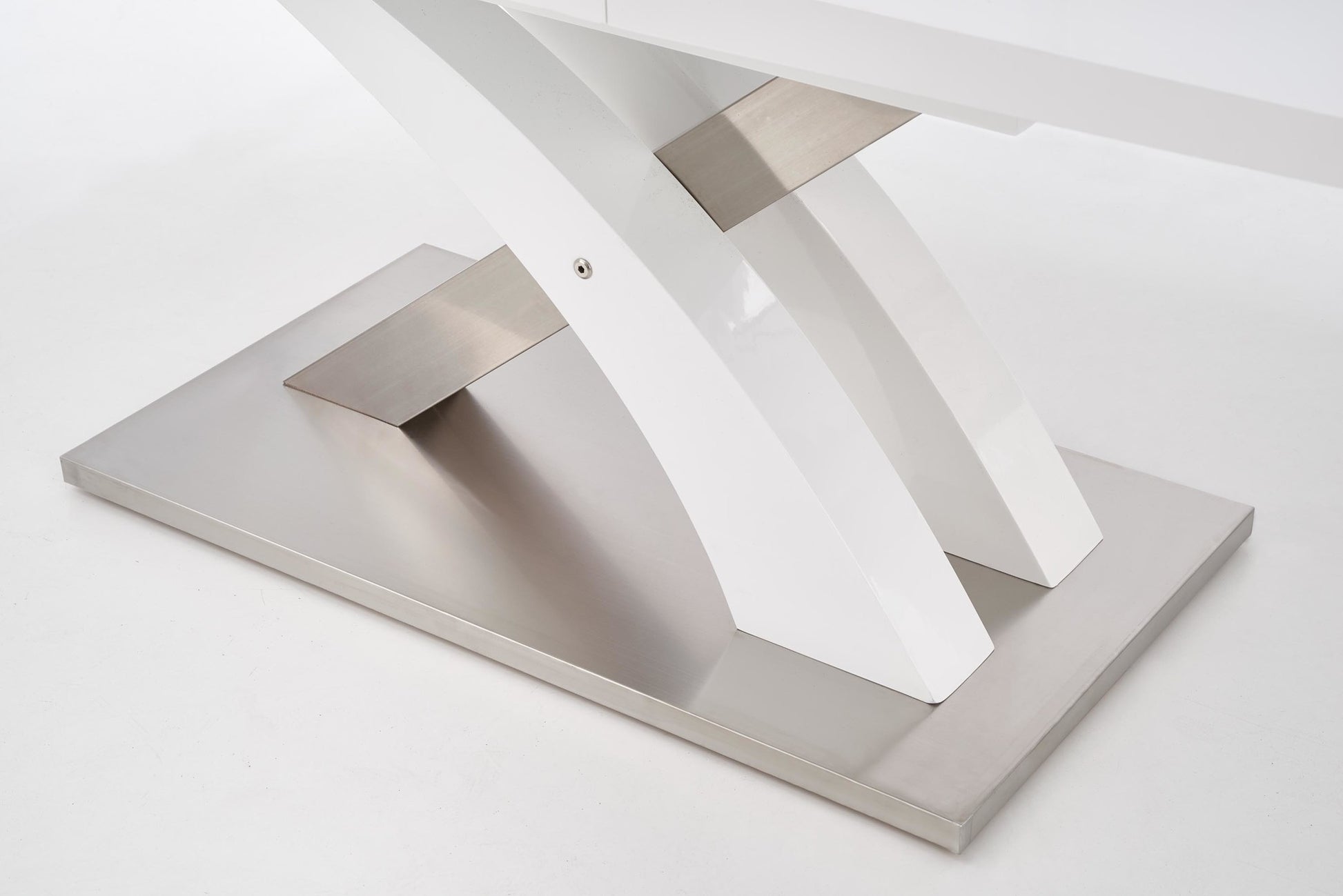 Kitchen Table Sandor | size: Length: 90cm, Width: 220cm, Height: 77cm | color: White | image: 7 | variant: 1006469