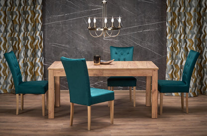 Kitchen Table Seweryn | size: Length: 90cm, Width: 300cm, Height: 76cm | color: Oak | image: 4 | variant: 1006402
