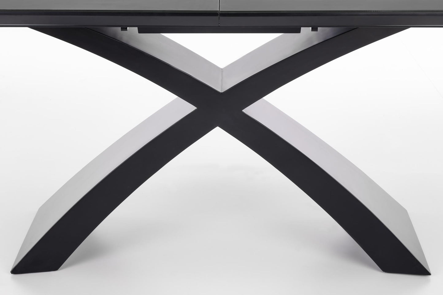 Kitchen Table Silvestro | size: Length: 89cm, Width: 220cm, Height: 75cm | color: Black/Grey | image: 8 | variant: 1012582