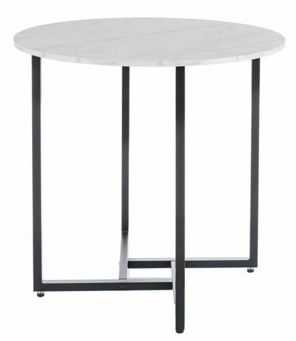 Kitchen Table Stockport | size: Length: 80cm, Width: 80cm, Height: 76cm, Diameter: 80cm | color: White | image: 0 | variant: 1004350
