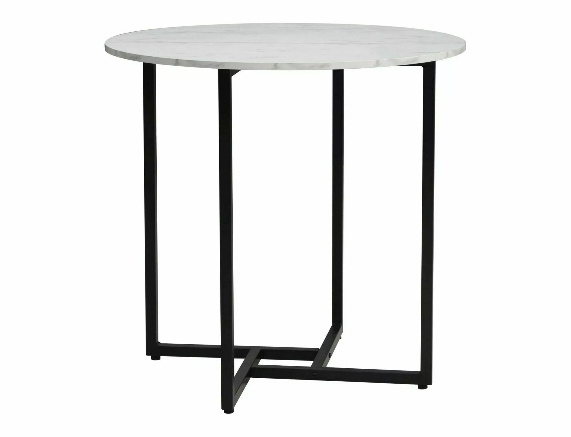 Kitchen Table Stockport | size: Length: 80cm, Width: 80cm, Height: 76cm, Diameter: 80cm | color: White | image: 1 | variant: 1004350