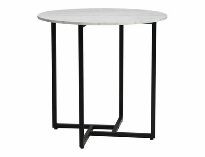 Kitchen Table Stockport | size: Length: 80cm, Width: 80cm, Height: 76cm, Diameter: 80cm | color: White | image: 1 | variant: 1004350