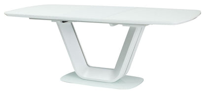 Kitchen Table Swindon | size: Length: 90cm, Width: 200cm, Height: 76cm | color: White | image: 3 | variant: 1007686