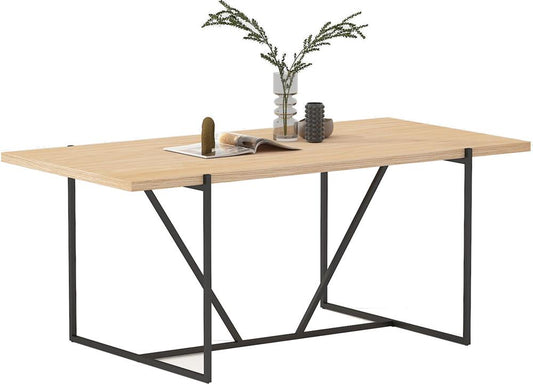 Kitchen Table Thun | size: Length: 90cm, Width: 160cm, Height: 75cm | color: Oak | image: 1 | variant: 1006000