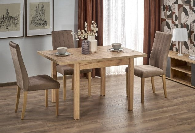 Kitchen Table Tiago 1 | size: Length: 90cm, Width: 125cm, Height: 70cm | color: Oak | image: 1 | variant: 1006416
