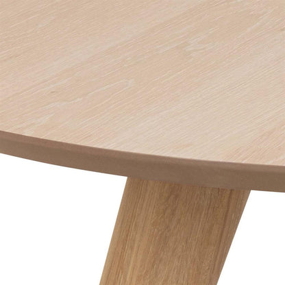 Kitchen Table Townsville | size: Length: 100cm, Width: 100cm, Height: 75cm, Diameter: 100cm | color: Oak | image: 3 | variant: 1016754