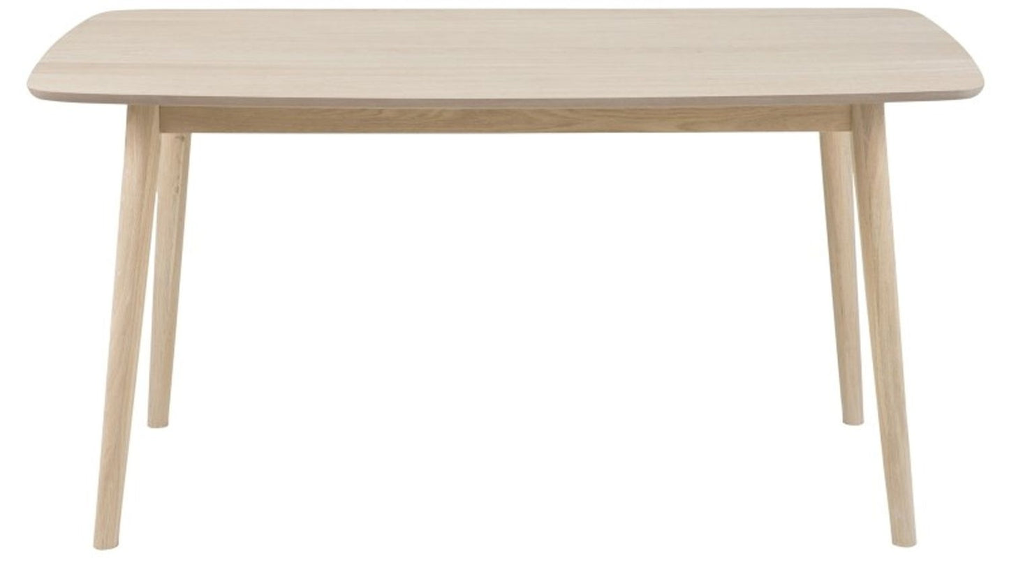 Kitchen Table Turin | size: Length: 80cm, Width: 150cm, Height: 75.5cm | color: Beige | image: 0 | variant: 1001542