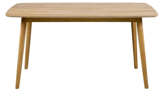 Kitchen Table Turin | size: Length: 80cm, Width: 150cm, Height: 75.5cm | color: Brown | image: 0 | variant: 1001541