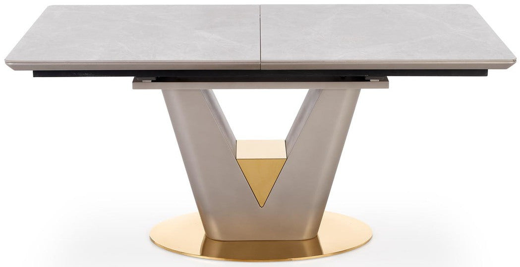 Kitchen Table Valentino | size: Length: 90cm, Width: 220cm, Height: 76cm | color: Gray | image: 1 | variant: 1016883